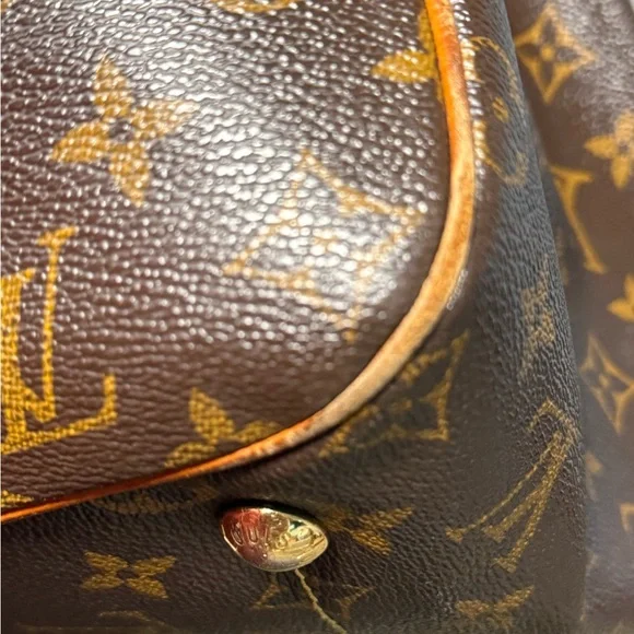 Louis Vuitton Tivoli Tan and Brown Monogram Shoulder Bag - Picture 7 of 16